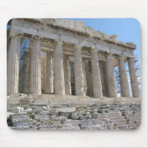 The Parthenon sits on the most sacred site Mouse Pads