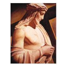 "The Passion" Jesus Watercolor Art Postcards