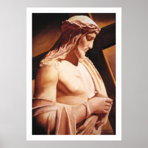 "The Passion" Jesus Watercolor Art Posters