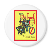 The Patchwork Girl Of Oz Fridge Magnet