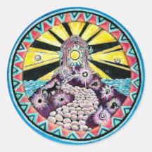 The Path Mandala Sticker