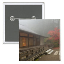 The pavilion at the Portland Japanese Garden Button