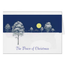 The Peace of Christmas Greeting Card