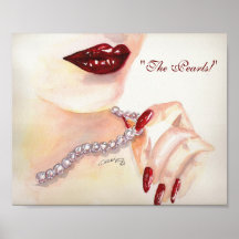 "The Pearls!"  8x10 Print