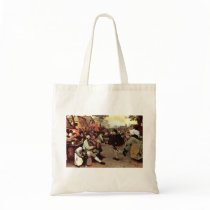 The Peasant Dance - 1568 Tote Bag