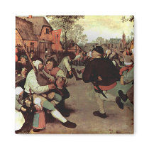 The Peasant Dance - 1568 Magnet
