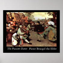 The Peasant Dance - 1568 Print