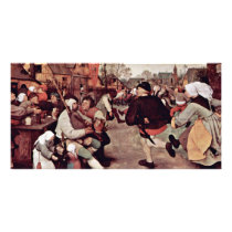 The Peasant Dance By 0 (Best Quality) Personalized Photo Card