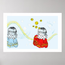 The Peek-A-Boo Brothers Print