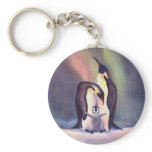 THE PENGUIN FAMILY by SHARON SHARPE Keychains