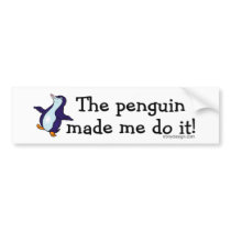 The Penguin Made Me Do it!
