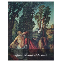 The Penitent St. Jerome By Cranach D. Ä. Lucas (Be Full Color Flyer