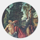 The Penitent St. Jerome By Cranach D. Ä. Lucas (Be Stickers