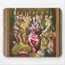 The Pentecost, c.1604-14 Mouse Pad