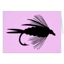 THE PERFECT BLACK FLY - GREETING CARDS