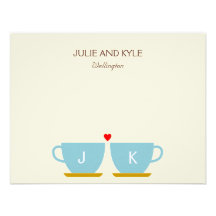 The Perfect Blend Thank You Cards Custom Invites