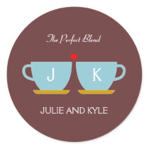 The Perfect Blend Wedding Favour Sticker/ Envelope