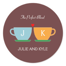 The Perfect Blend Wedding Favour Sticker/ Envelope