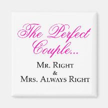 THE PERFECT COUPLE MAGNET