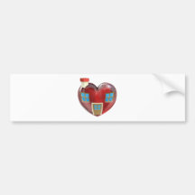 The perfect house concept bumper stickers