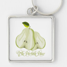 The Perfect Pear Keychains