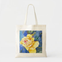 The Perfect Yellow Rose Tote Bag