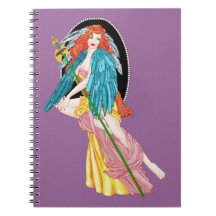 The Phantom Queen Spiral Notebook