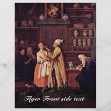 The Pharmacist By Longhi Pietro (Best Quality) Personalized Flyer