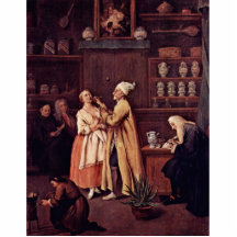 The Pharmacist By Longhi Pietro (Best Quality) Cut Outs