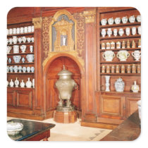The pharmacy of the Saint-Jean Hospital Square Stickers