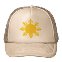 the Philippines   cropped sun, Philippines Mesh Hat