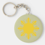 the Philippines   cropped sun, Philippines Key Chains