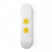 the Philippines   cropped sun, Philippines Skateboard Decks