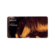 'The Philosopher' Personalized Address Label