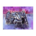 THE PIANO PLAYER POSTCARDS