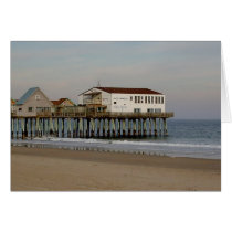 The Pier at Old Orchard Beach, Maine Cards