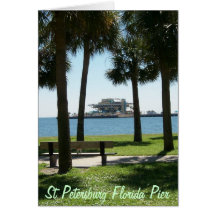 The Pier St Petersburg Florida Card