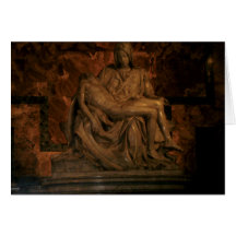 The Pieta by Michelangelo Cards