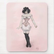 The Pink Corset Mouse Pads