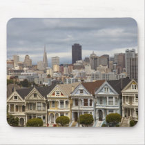 The Pink Ladies Victorian style houses in the Mouse Pad
