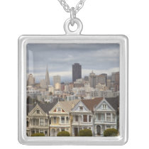 The Pink Ladies Victorian style houses in the Necklaces