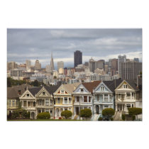 The Pink Ladies Victorian style houses in the
