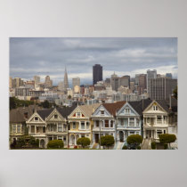 The Pink Ladies Victorian style houses in the