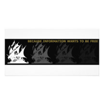 The Pirate Bay Custom Photo Card