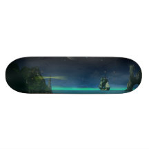 The Pirate Cove Skate Board