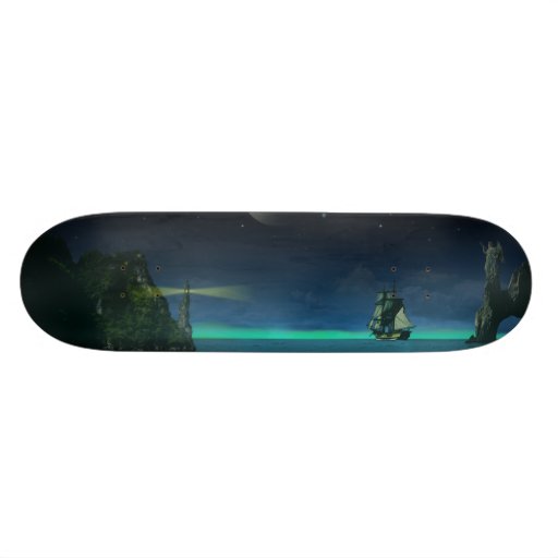 The Pirate Cove Skate Board