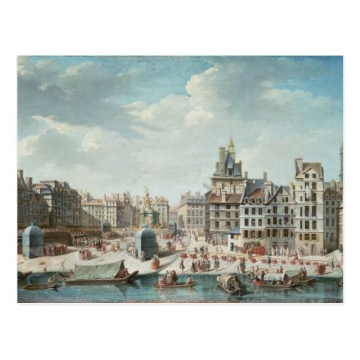 The Place de Greve, Paris Post Card