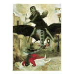 The Plague by Arnold Bocklin Custom Invites