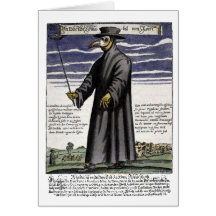 The Plague Doctor. Card