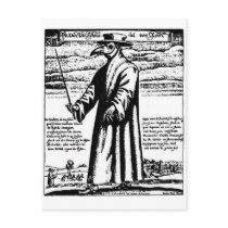 The Plague Doctor. Postcards